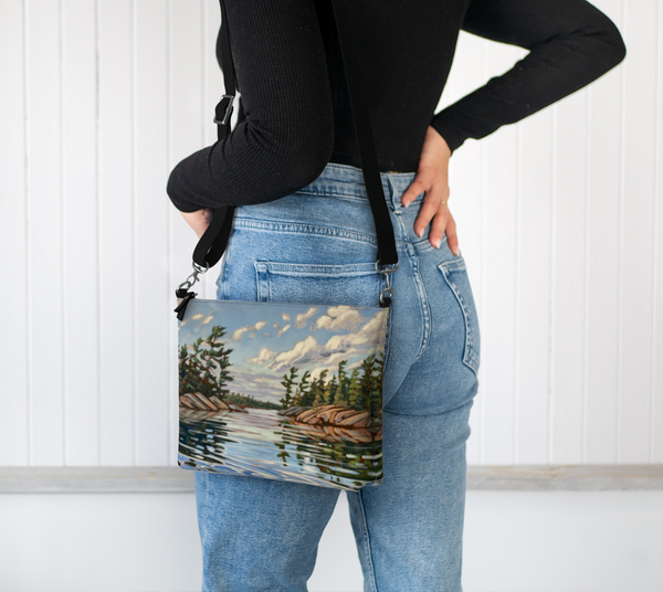 Near Pinerocks Island Crossbody Purse