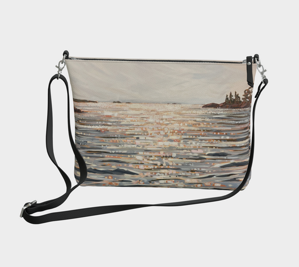 Near Oak Island Crossbody Purse