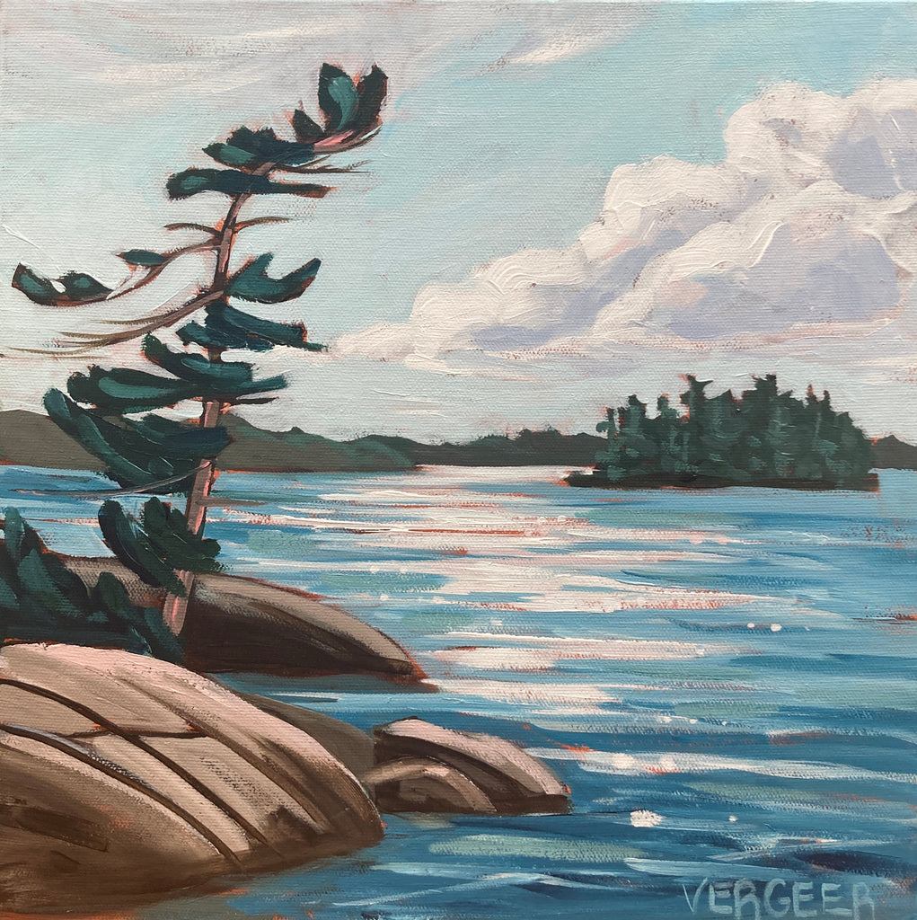 Painting with Jessica: Ojibway Island Windswept, Saturday November 18, 9:30am-12pm