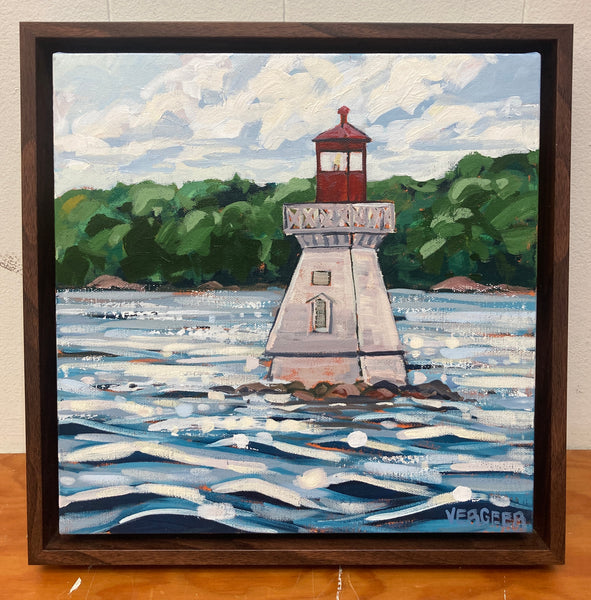 Sunset Near Dailey Island 4 (72x36), Rosseau Lighthouse (12x12) and Delivery to St. Catherines