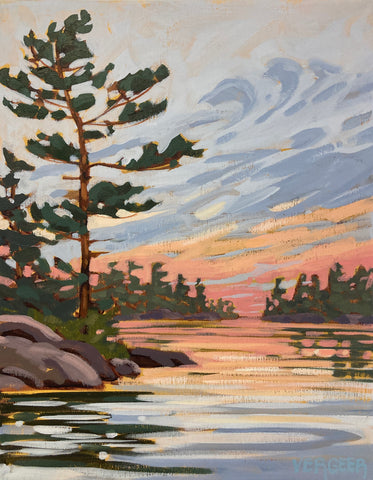 Painting with Jessica: Sleeth Island Windswept, Saturday May 17, 9:30am-12pm