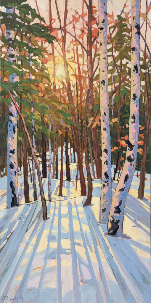 Sunset Near Fairy Lake 2 - 48x24