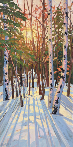 Sunset Near Fairy Lake 2 - 48x24