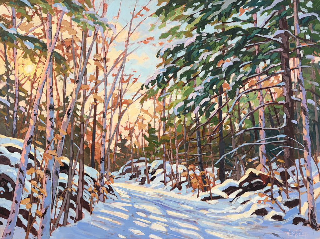 Waterfront Trail Sunrise 4 - 30x40