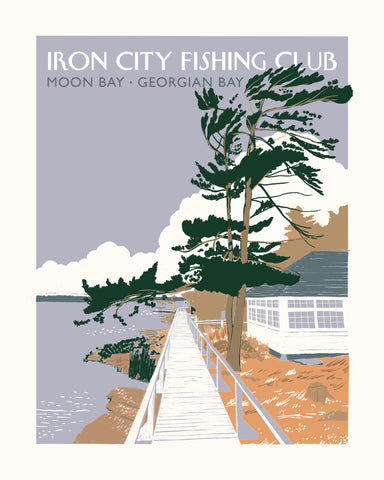 Iron City Fishing Club Poster