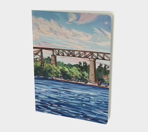 Parry Sound Harbour Lined Notebook