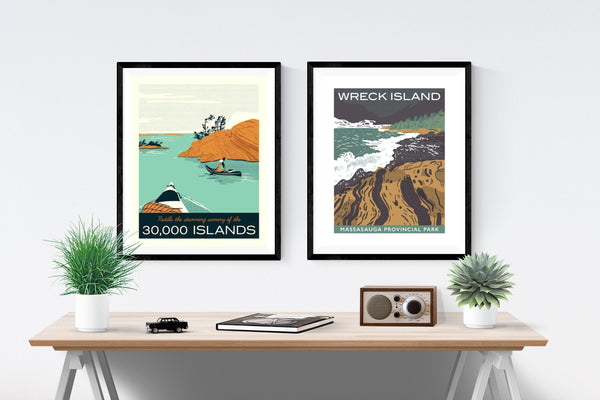 Paddle the 30,000 Islands Poster
