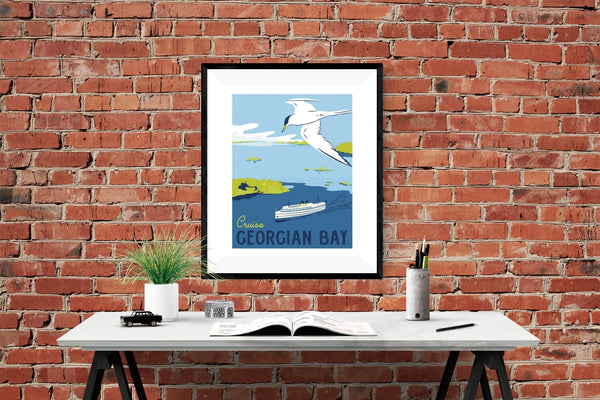 Cruise Georgian Bay Poster