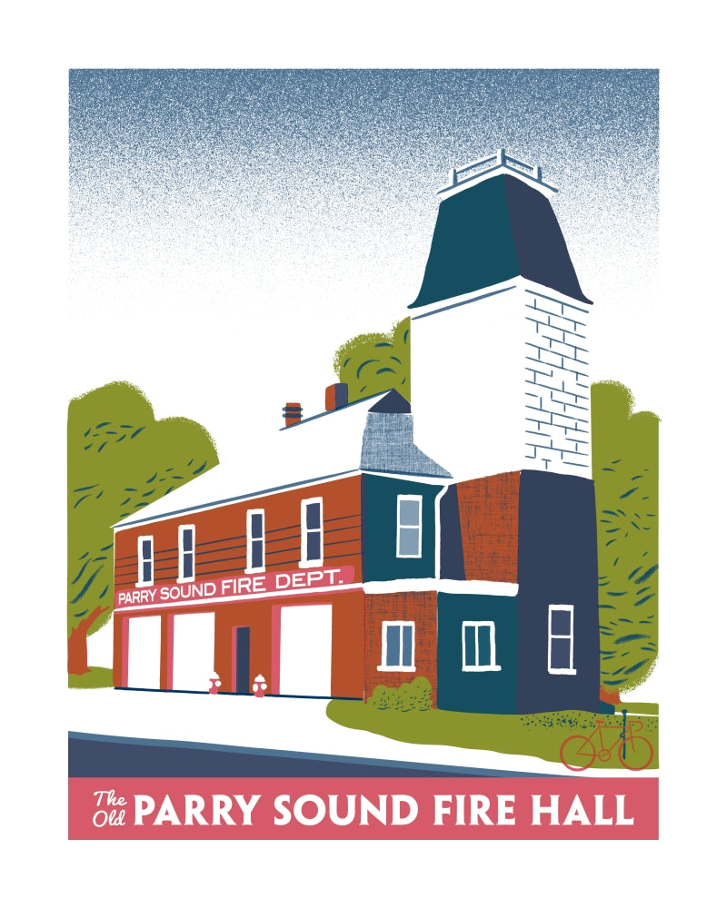 Parry Sound Old Firehall Poster