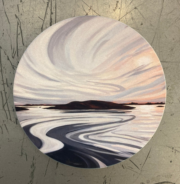 French River Provincial Park Islands Ceramic Art Coaster