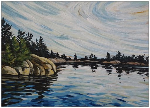 French River Provincial Park 2 Painting Postcard