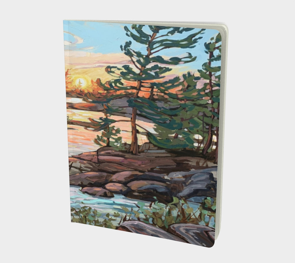 Hangdog Point Lined Notebook
