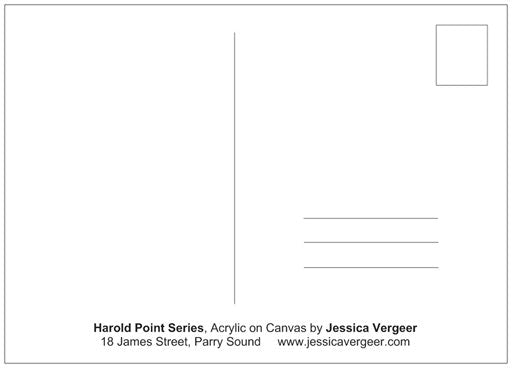 Harold Point Series Painting Postcard