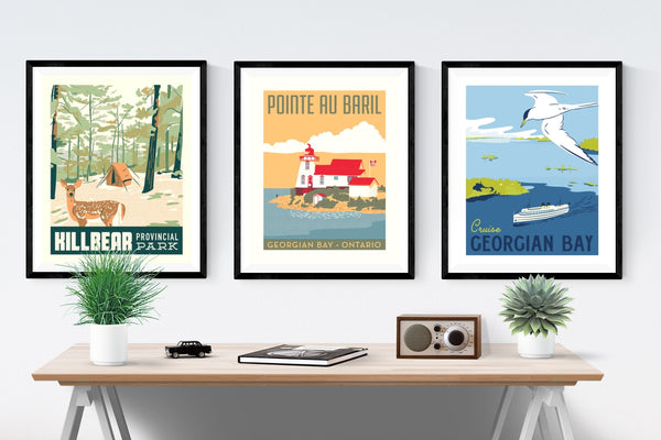 Pointe Au Baril Poster
