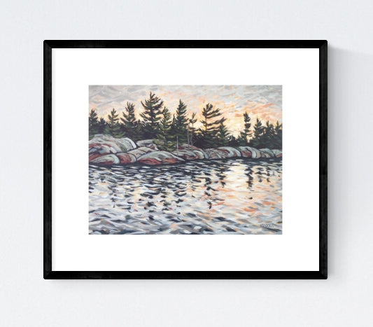 Near Obstacle Island, Signed Limited Edition Print