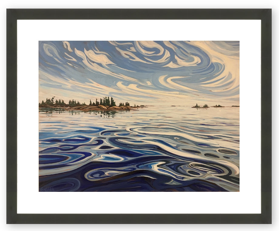 Outer Fox Islands 1 Framed Fine Art Print - IN STOCK NOW