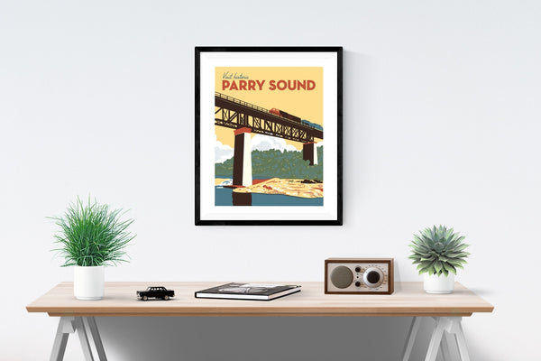 Visit Historic Parry Sound Poster