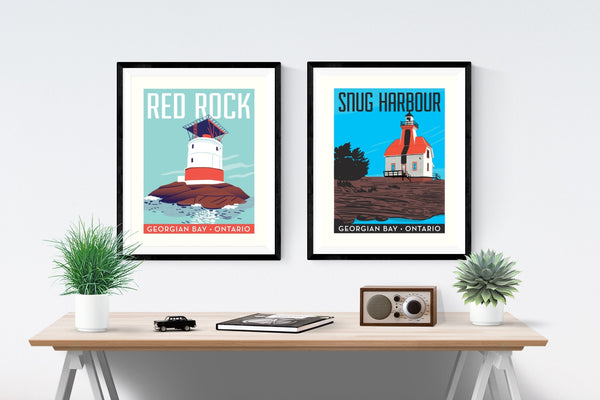 Red Rock Poster