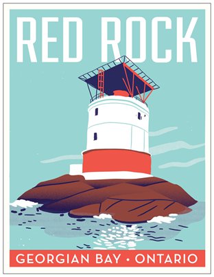 Red Rock Travel Postcard
