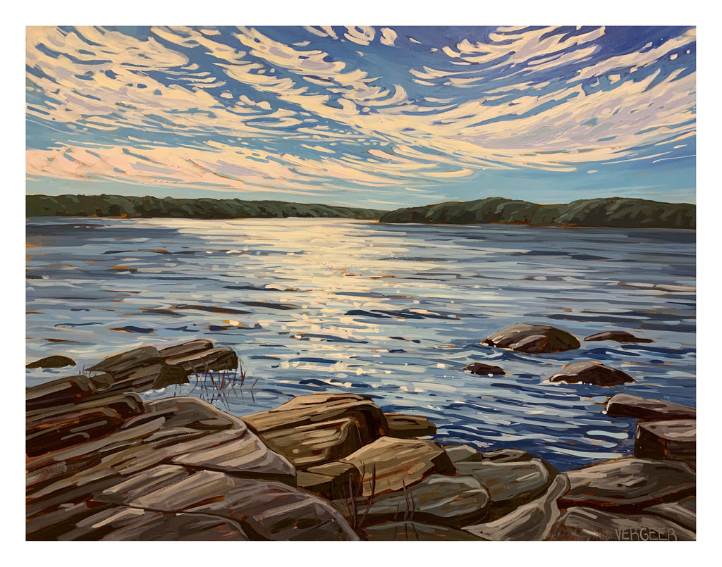 Rugged Trail Shoreline 2, Signed Limited Edition Print
