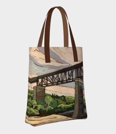 Trestle Bridge Premium Lined Tote Bag