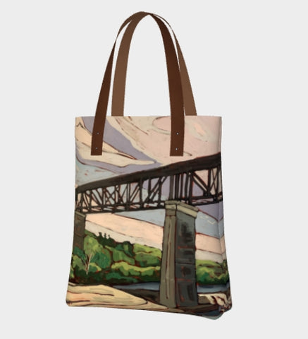 Trestle Bridge Premium Lined Tote Bag