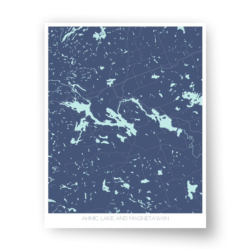 Ahmic Lake and Magnetawan Art Map