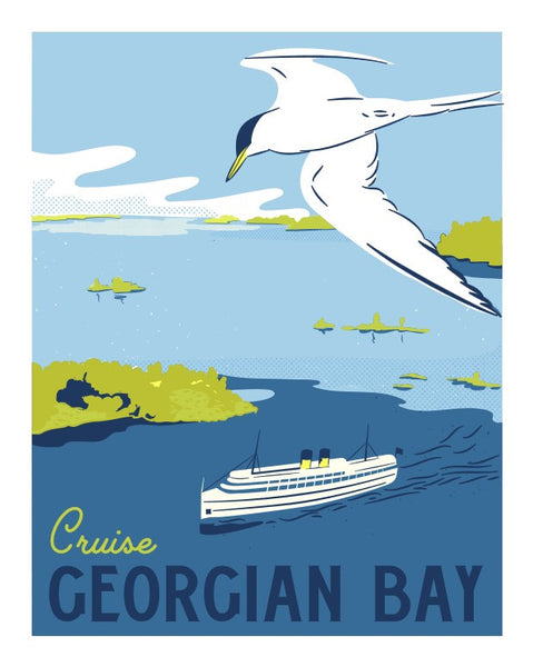 Cruise Georgian Bay Poster