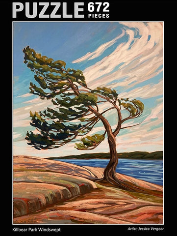 Killbear Park Windswept 672 Piece Premium Puzzle (18x24.5)