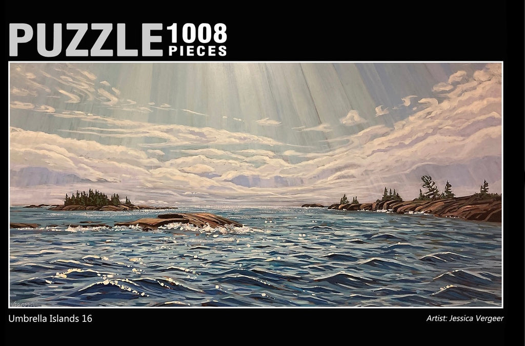 Umbrella Island 16 1008 Piece Premium Puzzle (18x36)