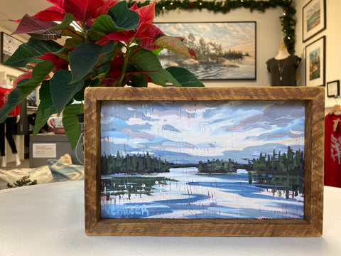 Whitestone Lake Miniature Painting