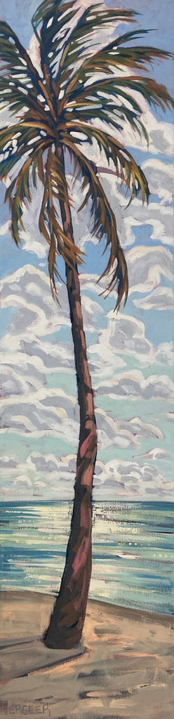Big Bold Palm Tree 1 - 12x48