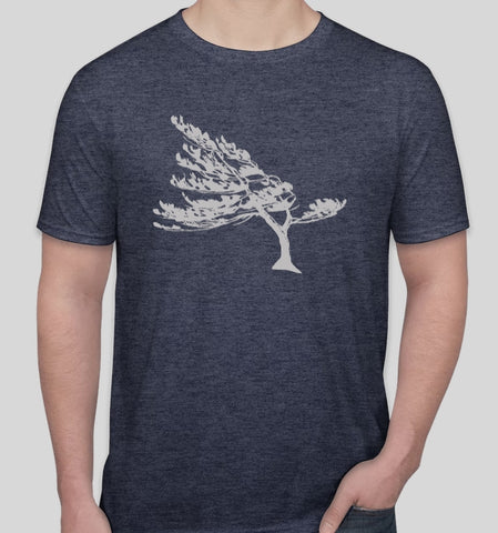 Killbear Windswept T-Shirt, Heather Navy