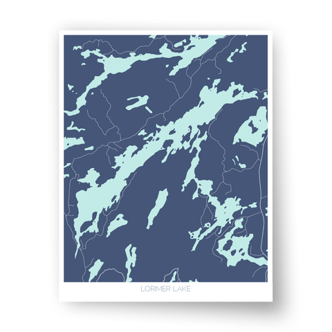 Lorimer Lake Art Map