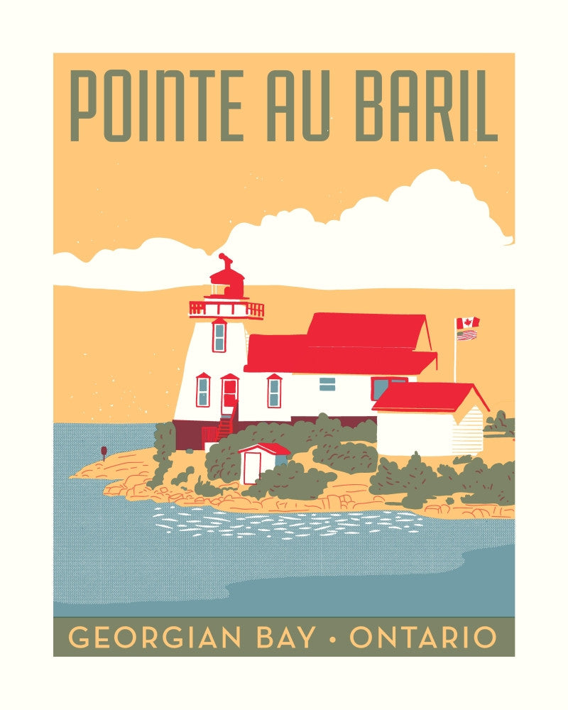 Pointe Au Baril Poster