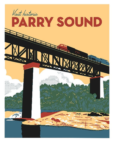 Visit Historic Parry Sound Poster